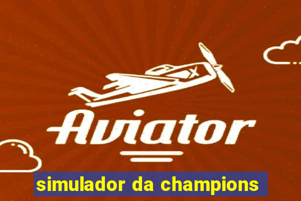 simulador da champions